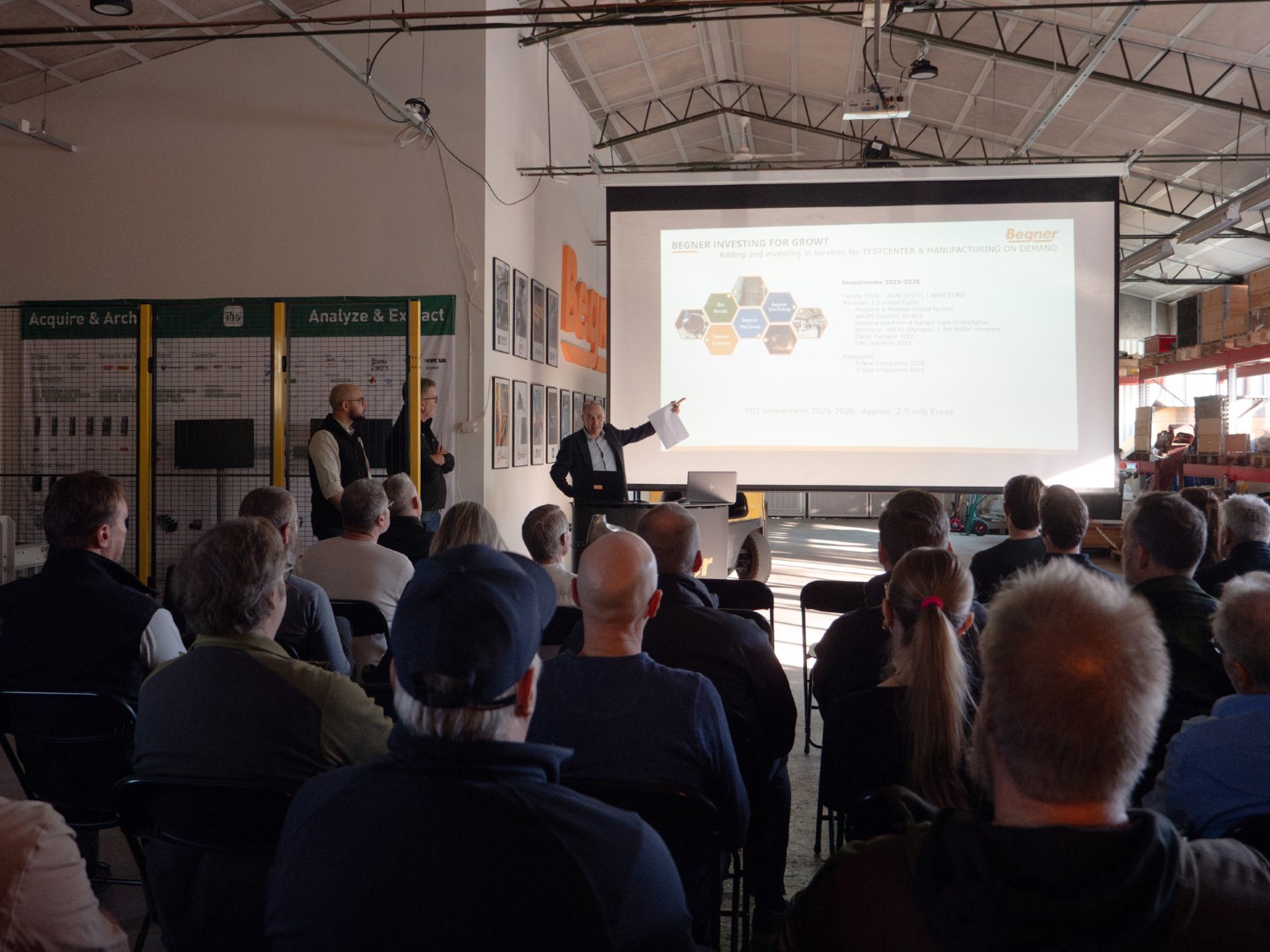 Additive manufacturing workshop at Begner