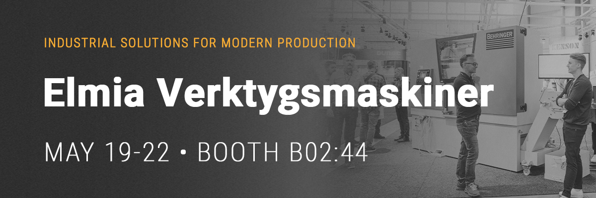 Begner at Elmia Machine Tools 2026