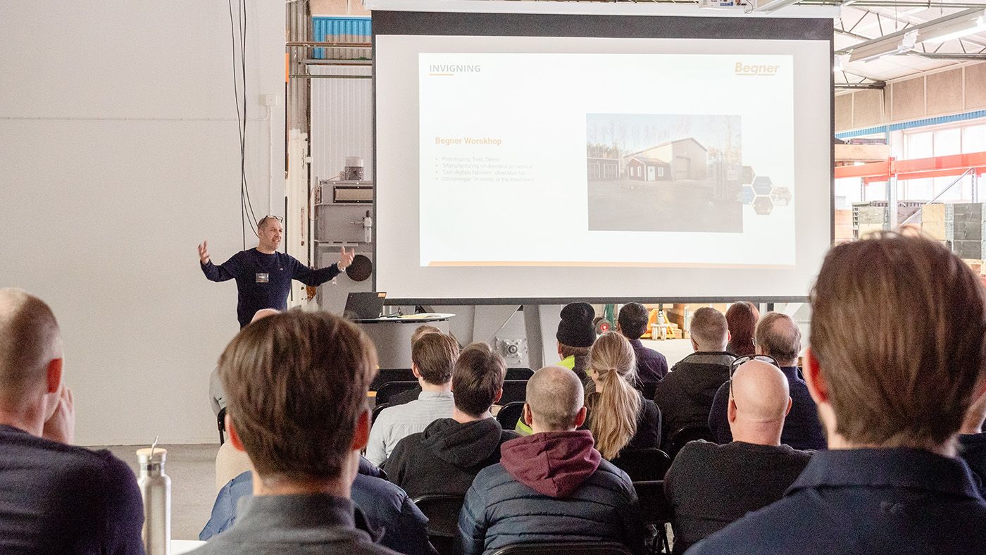 Presentation during the workshop inauguration