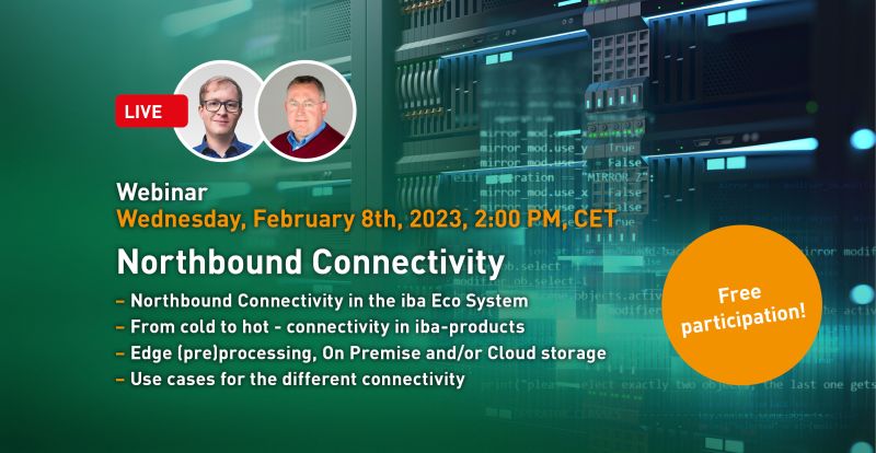 iba webinar, northbound connectivity