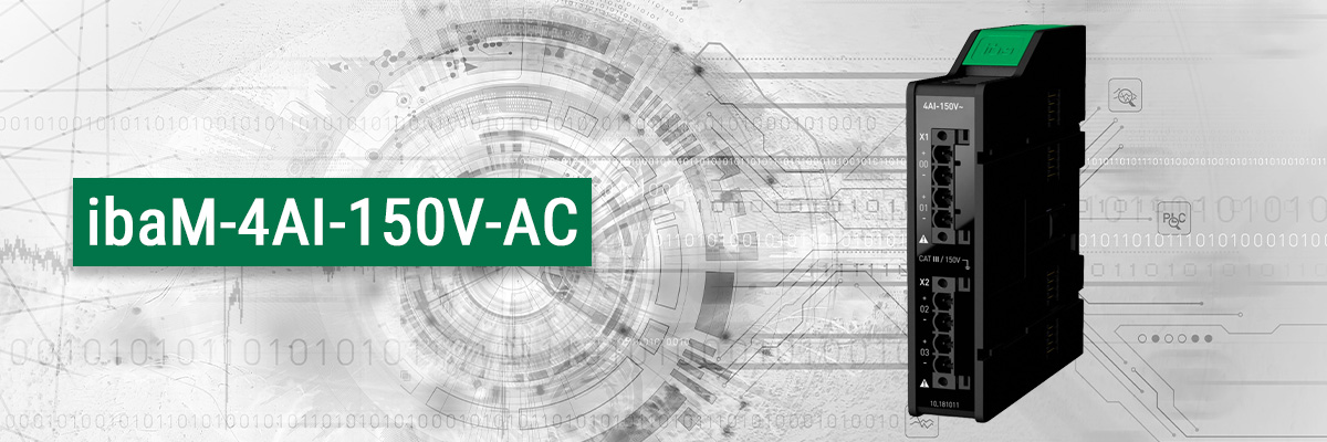 Bild på ibaM-4AI-150V-AC modul för AC-spänningsmätning